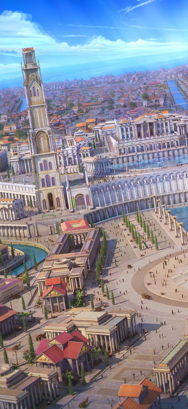 6K 超清 城市建筑群