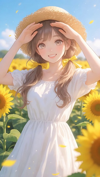 向日葵女孩
