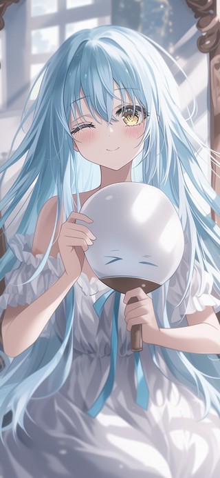 雪墨壁纸丨利姆露丨蓝丝雅意丨