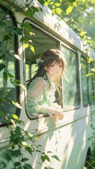 小清新美女壁纸
