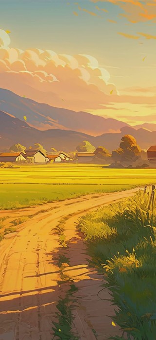 夕阳