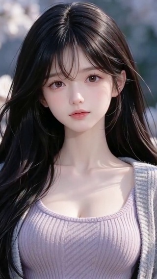 樱芳佛面清新少女