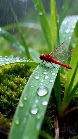 护眼雨天