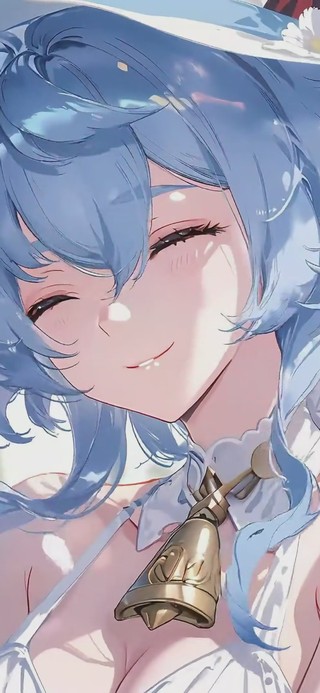 极致光影——蓝发头花