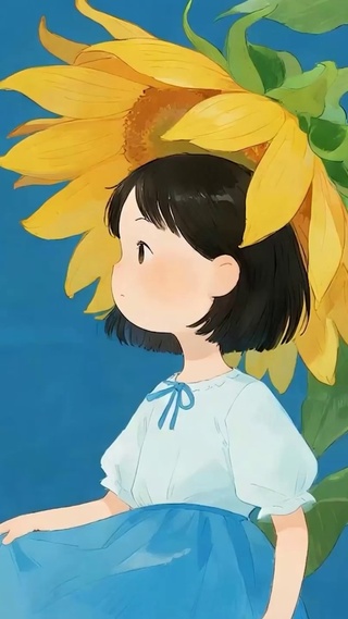 向日葵女孩