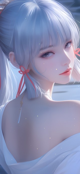 湖畔少女