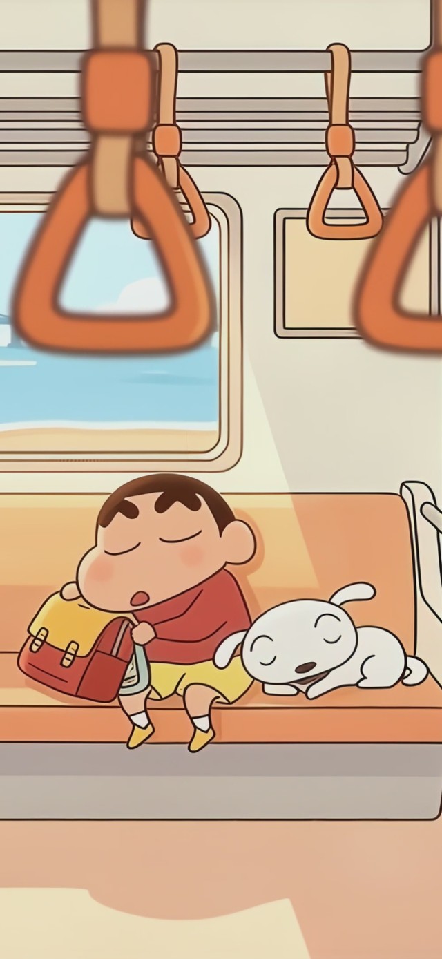 小新和小白的治愈电车日常