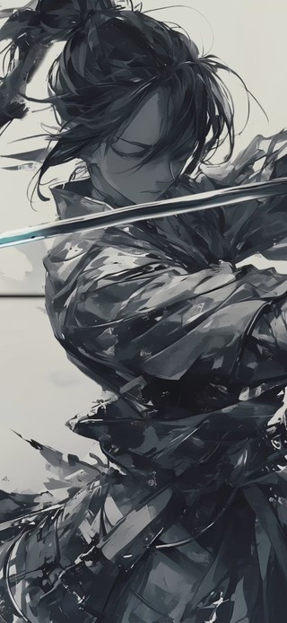 With my sword