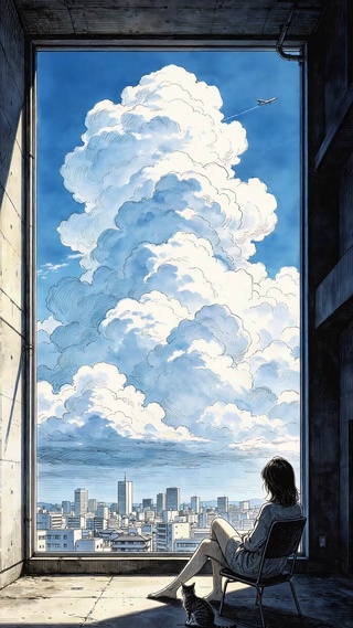 棉花糖云朵