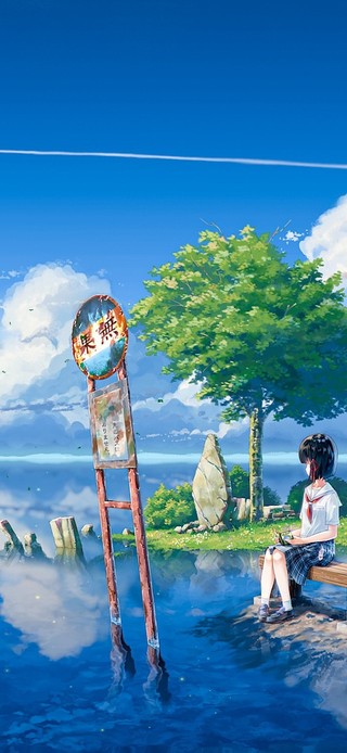 天空之境 JK少女