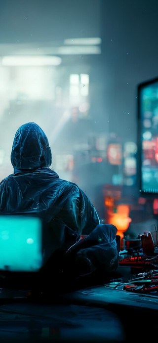 4K赛博朋克炫酷黑客