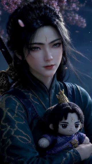 双剑侍女
