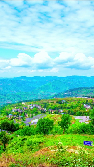 4K唯美山川流云