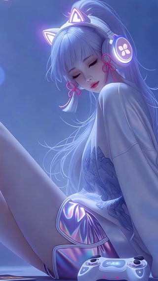 蓝调电竞少女神里绫华