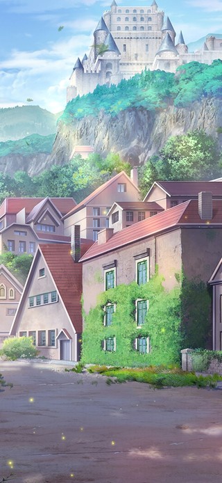 唯美安静乡村小镇