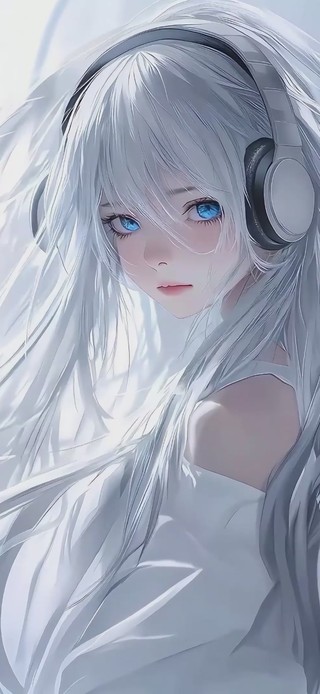 白发少女
