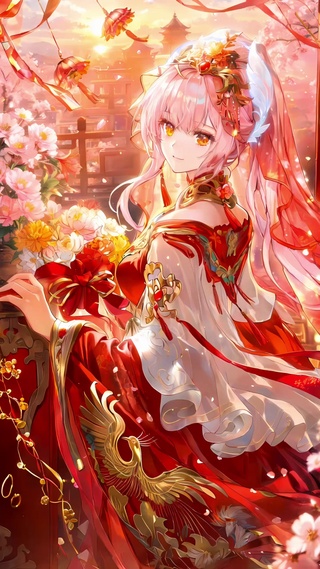 爱弥斯凤冠霞帔