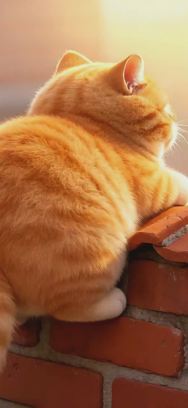 屋檐小猫