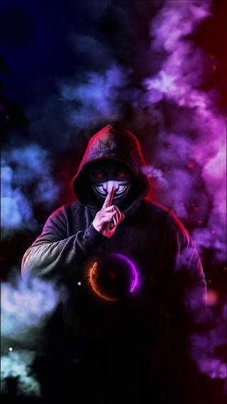 赛博朋克魔法面具人
