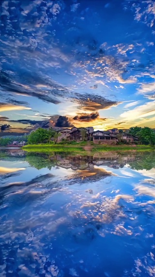 绝美天空之境治愈风景