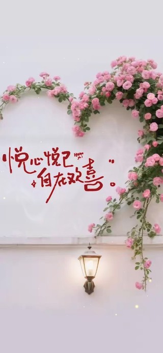 悦心悦己 自在欢喜