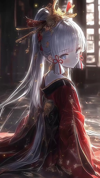 神里绫华丨赤韵霜华丨