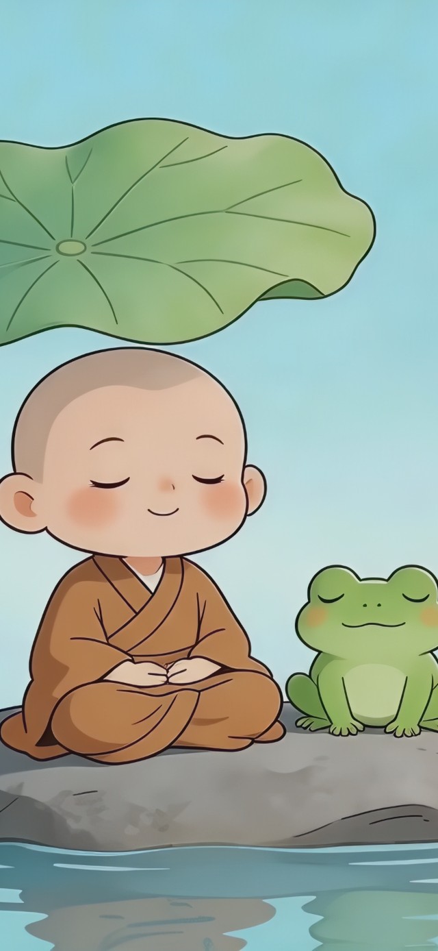 修身养性可爱清新桌面