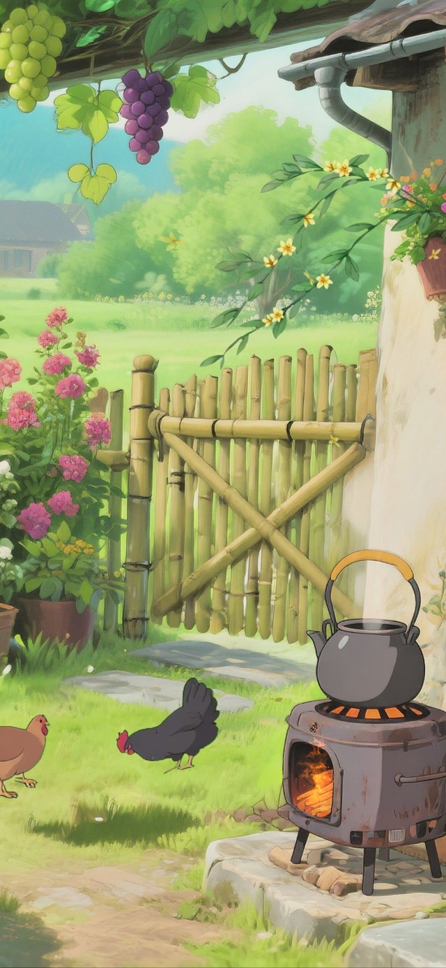 乡村庭院治愈时光