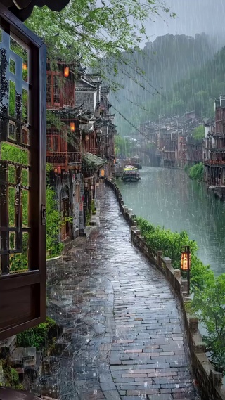 江南烟雨