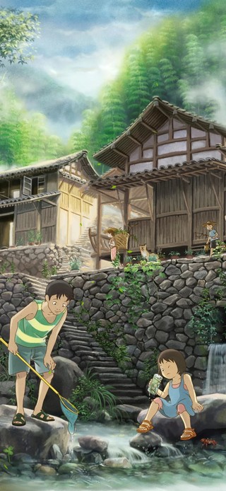 4K唯美治愈-童年小溪乡味