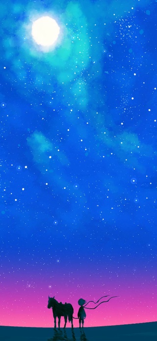 星空之下