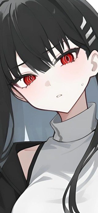 调月莉音-4k插画大头照