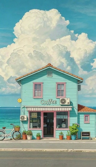 海边咖啡屋