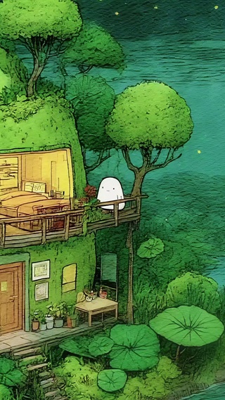 深海治愈森林的瓜屋