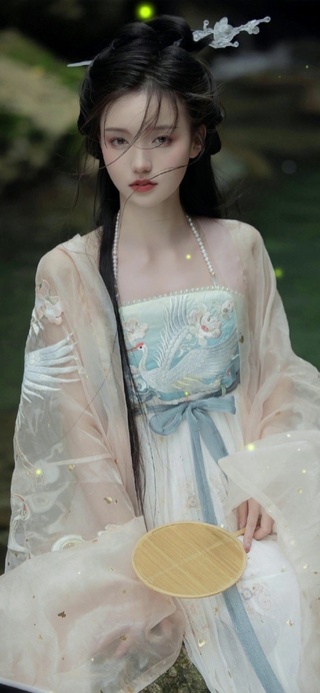 长发汉服淑女范