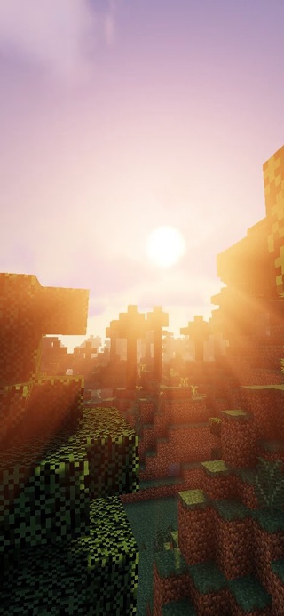 Minecraft 阳光清晨