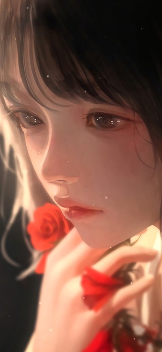 治愈玫瑰女孩