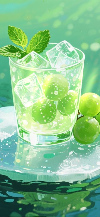 清新葡萄