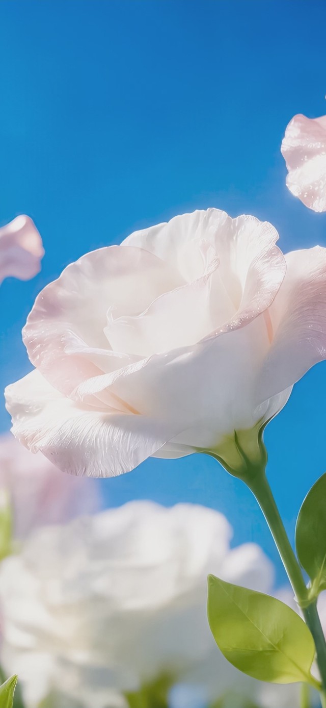 清新护眼洋桔梗