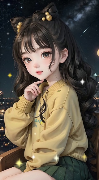 可爱小女孩
