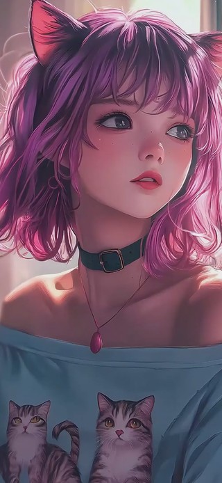 窗前美少女