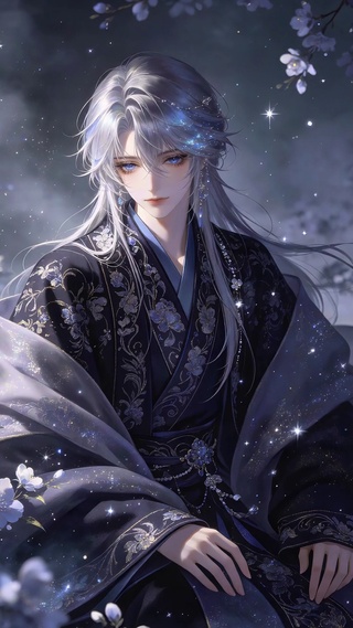 清新古风男子