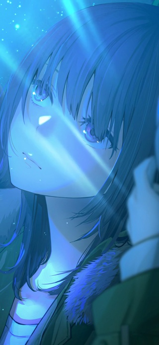 仰望星空的女孩