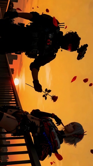 玫瑰的浪漫-威龙麦晓雯(黄昏)