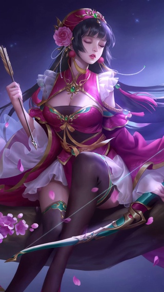 花曳心牵蜀孙尚香