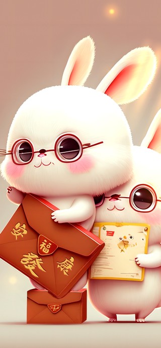 发财安康好事连连的一家