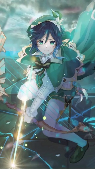 原神温迪可爱清纯少女