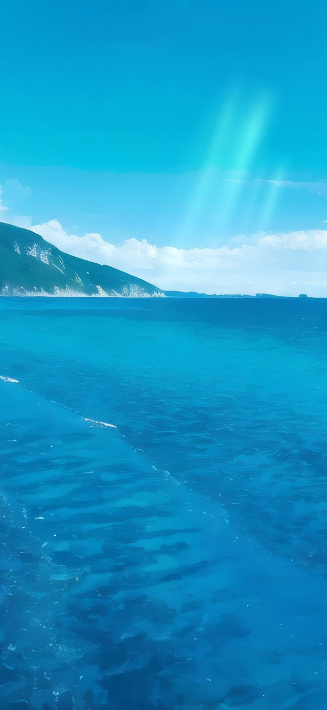 4k碧蓝的大海