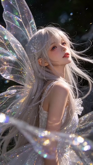 3d蝴蝶少女
