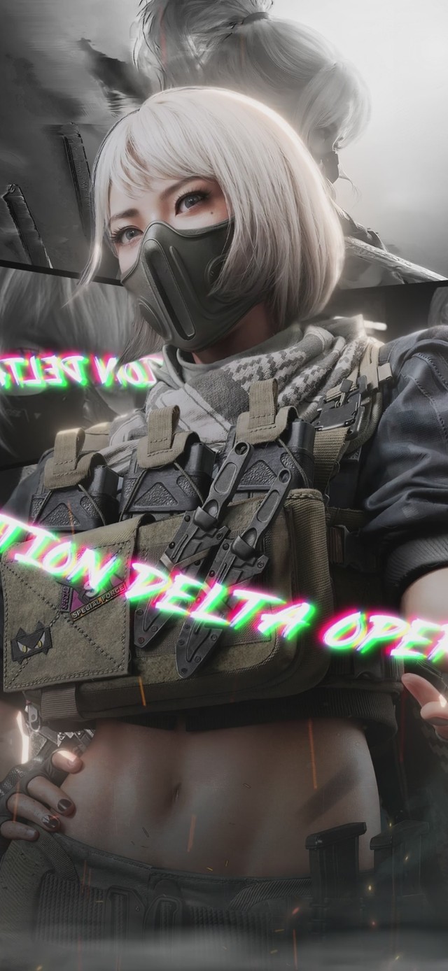 三角洲-骇爪麦晓雯 文字环绕